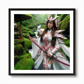 Samurai Warrior 7 Art Print