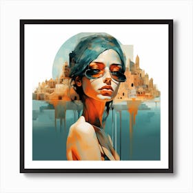 Sydney Cityscape Art Print