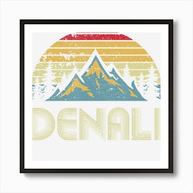 Vintage Mt Art Print