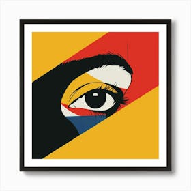 Eye Of Colombia Art Print