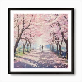 Cherry Blossoms Art Print