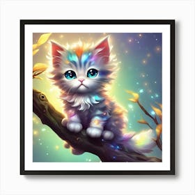 Cute Kitten 16 Art Print