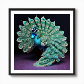 Peacock 7 Art Print