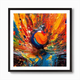 Abstract Painting 169 Art Print