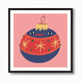 Christmas ball Art Print