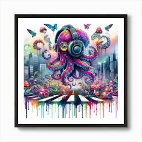 Octopus 24 Art Print