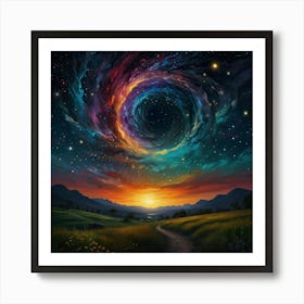 Spiral Galaxy 3 Art Print