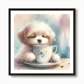 Tea Time Art Print