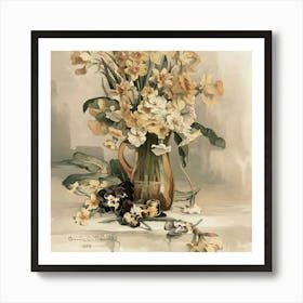 Flowers 93 Art Print