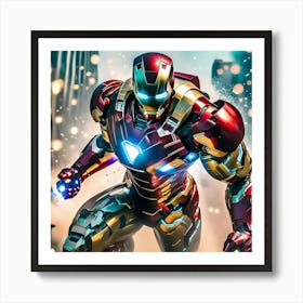 Iron Man thhh Art Print