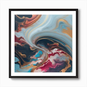 Abstract Painting 6 Art Print