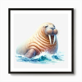 Walrus Art Print