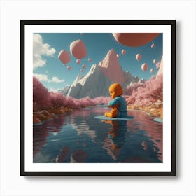 Pink Sky Art Print