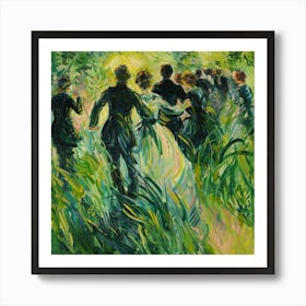 Edouard Manet'S Dance Art Print