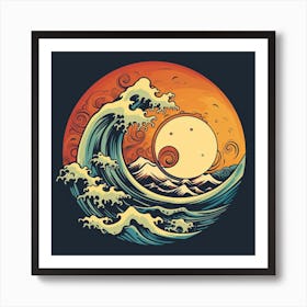 Great Wave 1 Art Print