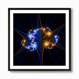 Constellation Of Feathers Art Print