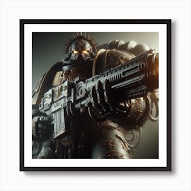 Space Marine 7 Art Print