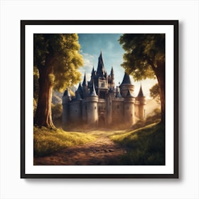 Disney Castle • Blank Canvas Art