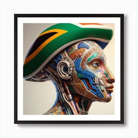 Safrican Woman Art Print