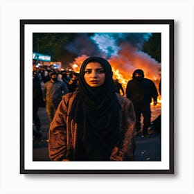 Iran Protests Affiche