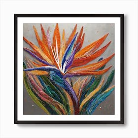 Flower of Bird of Paradise 11 Art Print