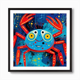 Crab Abstract 1 Art Print