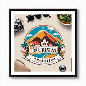 Tourism Tourism Logo 2 Art Print