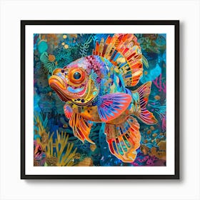 Colorful Fish Art Print