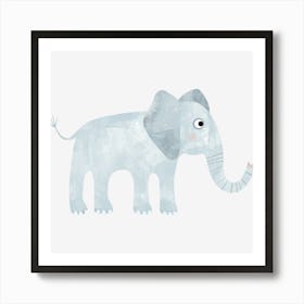 Baby Elephant Art Print