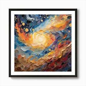 Abstract Painting 668 Art Print