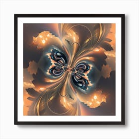 Abstract Fractal Art Print