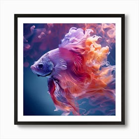 Siamese Catfish 7 Art Print