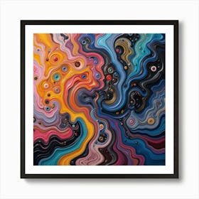 Abstract Painting 77 Art Print