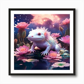 Axolotl 307815584 Art Print