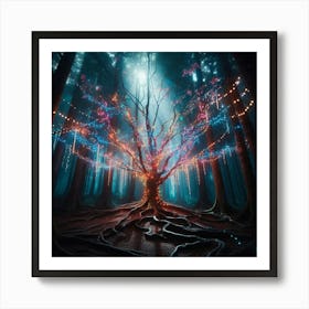 Tree In The Forest 23 Art Print