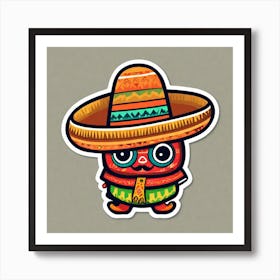 Mexican Owl 1 Art Print