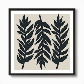 Fern Leaves Art Print