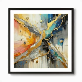 Abstract Painting 35 Art Print