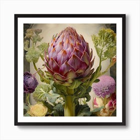 Artichoke dream 1 Art Print