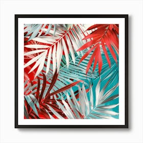 Tropical Leaves 70 Art Print