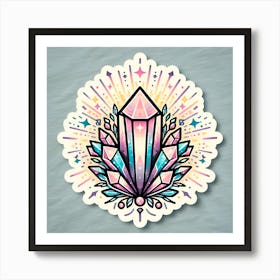 Crystal Quartz Art Print