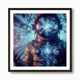 Space Man Art Print