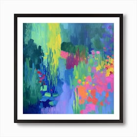 Colourful Gardens Monets Garden Usa 4 Poster