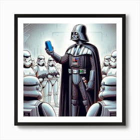 Darth Vader Behold... Carbonated Beverage Star Wars Art Print Art Print
