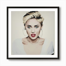 One and only Miley Cyrus Art Print