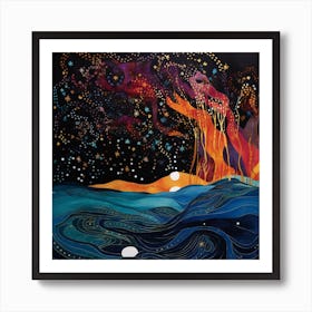 Starry Night 1 Art Print