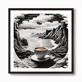 Coffee Cup Art Print