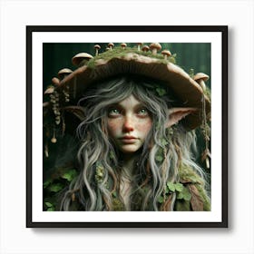 Elven Girl 2 Art Print