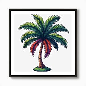 Palm Tree Art Print