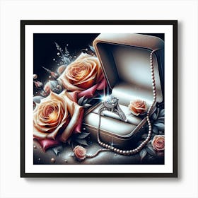 Engagement Ring 1 Art Print